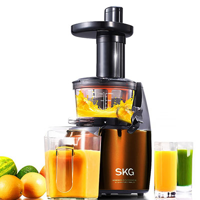 SKG Premium 2-in-1 Anti-Oxidation Slow Masticating Juicer & Multifunction Food Processor