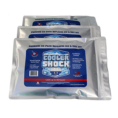 CoolerShock Gel Premium Freezer Packs
