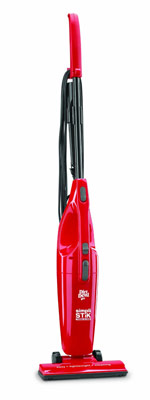 Dirt Devil Vacuum Cleaner Simpli-Stik Lightweight Bagless Corded Stick and Handheld Vacuum SD20000RED