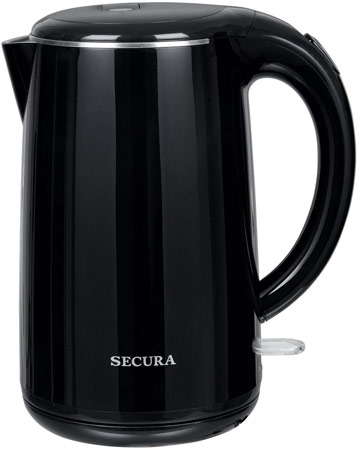 Secura The Original Stainless Steel Double Wall Electric Water Kettle 1.8 Quart